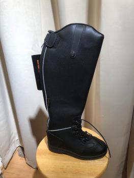Winterstiefel Gr. 36 schwarz weiter Schaft
